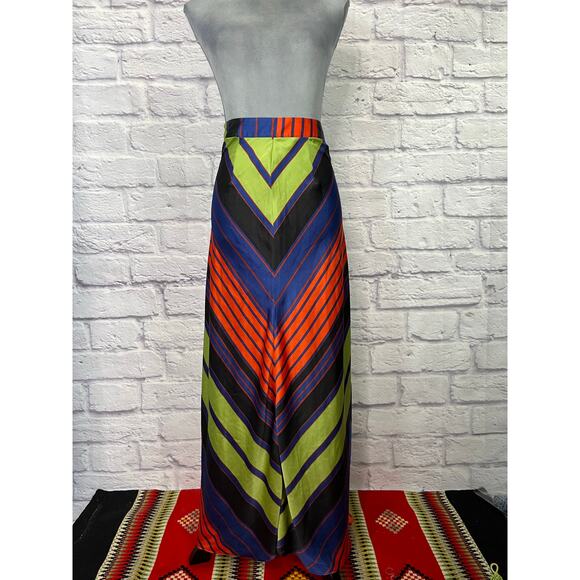 Free People Vibrant Flowy Boho Maxi Skirt - Picture 2 of 8